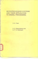 Microprocess or Systems <em>a</em>nd Their <em>A</em>pplic<em>a</em>tion To <em>Sign<em>a</em>l</em> <em>Processing</em>
