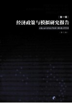 经济政策与模拟研究报告  第1辑