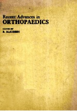 RECENT <em>ADVANCES</em> <em>IN</em> ORTHOPAEDICS