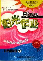 新课程阳光作业  初中英语  九年级  全  人教新目标版