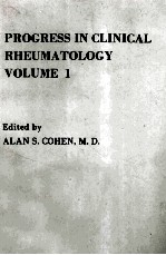PROGRESS IN CLINICAL RHEU<em>MA</em>TOLOGY VOLU<em>ME</em>1