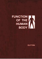 FUNCTION ON <em>THE</em> HUMAN BODY  THIRD <em>EDITION</em>