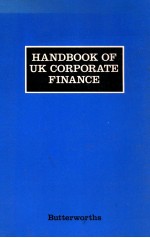 HANDBOOK OF UK CORPORATE FINANCE