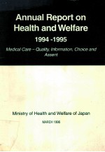 ANNUAL <em>REPORT</em> <em>ON</em> HEALTH AND WELFARE 1994-1995
