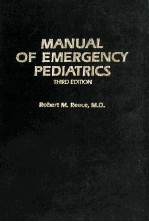 <em>Manual</em> <em>of</em> emergency <em>pediatrics</em>