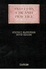 P&I CLUBS  <em>LAW</em> AND PRACTICE  FOURTH <em>EDITION</em>