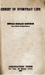 CHRIST <em>IN</em> EVERYDAY LIFE