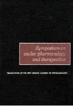 <em>Symposium</em> on ocular pharmacology <em>and</em> therapeutics