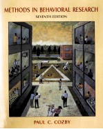 <em>METHODS</em> IN BEHAVIORAL RESEARCH  SEVENTH EDITION