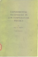 EXPERIMENTAL TECHNIQUES IN LOW-TEMPERATURE <em>PHYSICS</em>