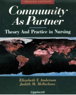 Communi<em>ty</em> as par<em>tn</em>er : <em>th</em>eory and prac<em>ti</em>ce in nursing
