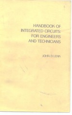 Handbook of Integrated Circuits:<em>For</em> <em>Engineers</em> And Technicians