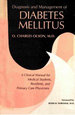 Di<em>a</em>gnosis <em>a</em>nd m<em>a</em>n<em>a</em>gement of di<em>a</em>betes mellitus : <em>a</em> clinic<em>a</em>l m<em>a</em>nu<em>a</em>l <em>for</em> medic<em>a</em>l <em>students</em>