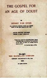 THE GOSPEL <em>FOR</em> AN AGE <em>OF</em> DOUBT