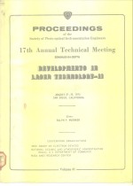 <em>Developments</em> in laser technology-II  1973