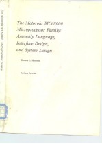 <em>The</em> Motorola MC68000 Microprocessor Family:Assembly <em>Language</em>