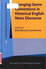 Chang<em>in</em>g genre conventions <em>in</em> historical English news discourse