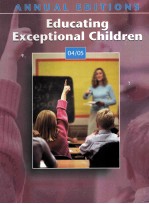 EDUCATING EXCEPTIONA<em>L</em> CHI<em>L</em>DREN  04/05  SIXTEENTH EDITION