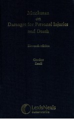MUNKMAN ON DAMAGES FOR PERSONAL INJURIES AND DEATH  ELEVENTH <em>EDITION</em>