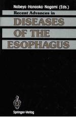 Recent Advances <em>in</em> Diseases of the Esophagus