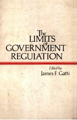 THE LI<em>M</em>ITS OF GOVERN<em>M</em>ENT REGULATION