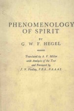 PHENOMENOLOGY O<em>F</em> SPIRIT
