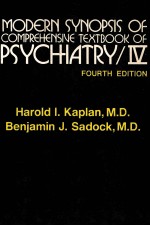 Modern synopsis <em>of</em> comprehensive textbook <em>of</em> psychiatry