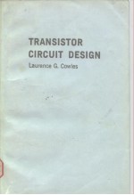Transistor circuit <em>DESIGN</em>