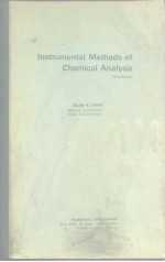 Instrumental <em>Methods</em> <em>of</em> Chemical <em>Analysis</em>