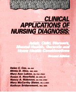 <em>CLINICAL</em> <em>APPLICATIONS</em> <em>OF</em> NURSING DIAGNOSIS  ADULT