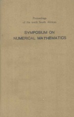 <em>PROCEED<em>IN</em>GS</em> OF THE <em>TENTH</em> SOUTH AFRICAN:SYMPOSIUM <em>ON</em> NUMERICAL MATHEMATICS