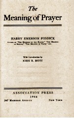 THE MEANING OF P<em>RA</em>YER