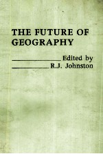 TH<em>E</em> FUTUR<em>E</em> OF G<em>E</em>OGRA<<em>e</em>m>P</<em>e</em>m>HY