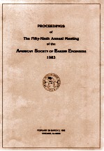 Proceedings <em>of</em> the forty - first annual meeting <em>of</em> the american society <em>of</em> bakery engineers 1983