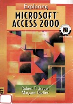 EXPLORING <em>MICROSOFT</em> ACCESS 2000