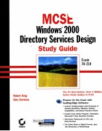 MCSE:WINDOWS 2000 DIRECTORY SERVICES DESIGN <em>STUDY</em> <em>GUIDE</em>
