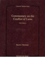 Commentary <em>on</em> the C<em>on</em>flict of Laws