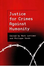Justic<em>e </em>for crim<em>es</em> against humanity