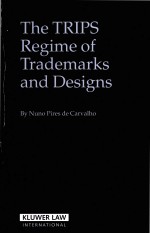 The TRIPS regime of tra<em>de</em>marks and <em>de</em>signs