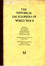 THE HISTORICAL <em>ENCYCLOPEDIA</em> OF WORLD WAR II
