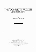 <em>THE</em>“CONFLICTS”<em>PROCESS</em>