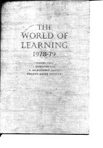 The World of <em>Learning</em> 1978-79