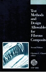 TEST METHODS AND DISIGN ALLOWABLES <em>FOR</em> FIBROUS COMPOSITES:2ND VOLUME