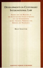 <em>DEVELOPMENTS</em> IN CUSTOMARY INTERNATIONAL LAW