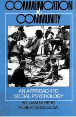<em>Communication</em> And Community An Approach <em>To</em> Social Psychology