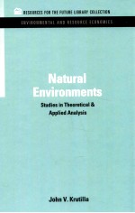 Natural en<em>vi</em>ronments: studies in theoretical and applied analysis