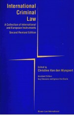 <em>IN</em>TERNATIONAL CRIM<em>IN</em>AL LAW  A COLLECTION <em>OF</em> <em>IN</em>TERANTIONAL AND EUROPEAN <em>IN</em>STRUMENTS SECOND REVISED ED