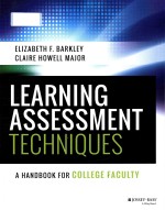 Learning assessment techniques: a handbook <em>f</em>or college <em>f</em>aculty