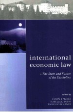 INTERNATIONA<em>L</em> ECONOMIC <em>L</em>AW