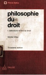 PHILOSPHIE DU <em>DROIT</em>